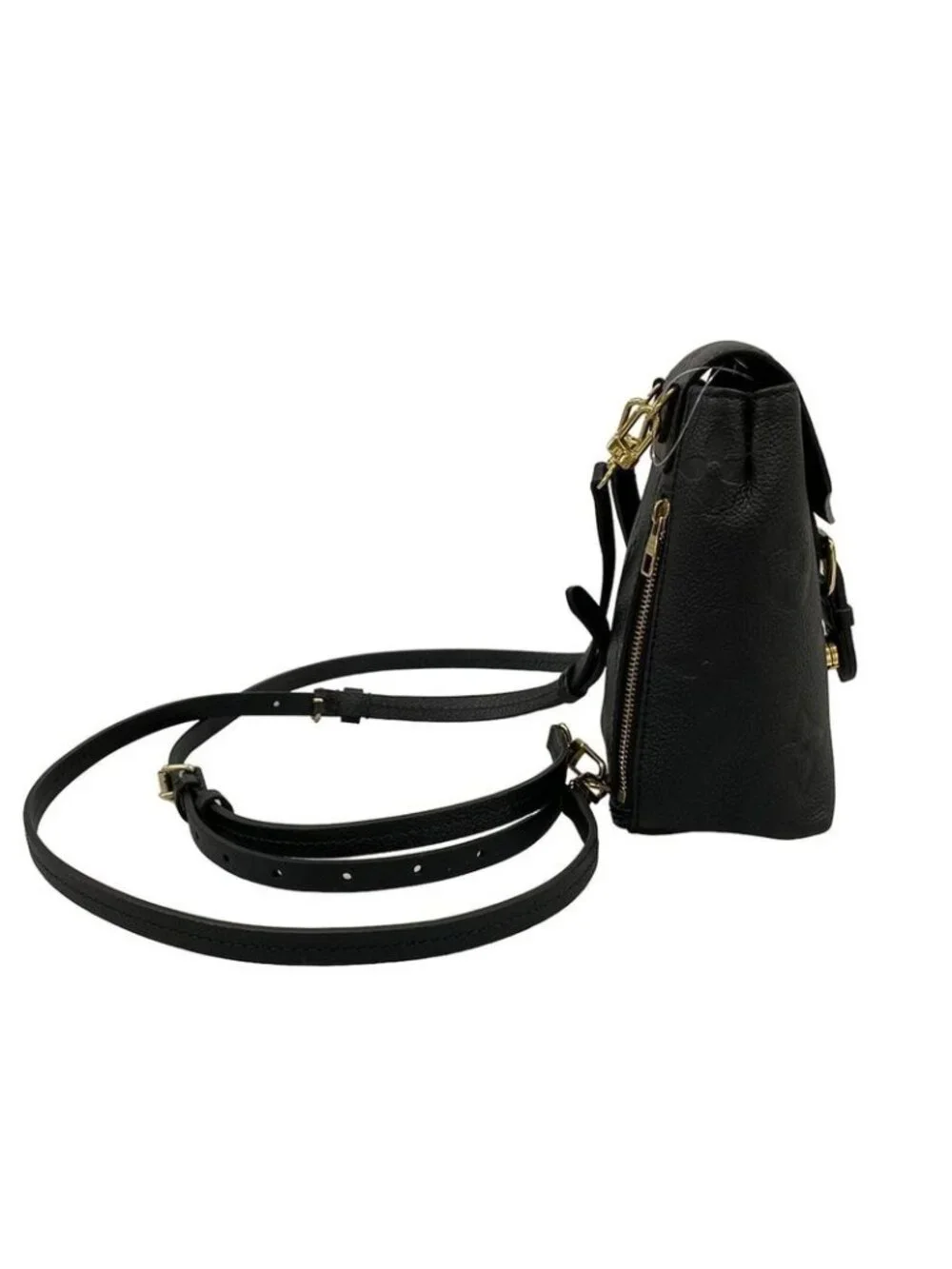 ★SOLD★ Louis Vuitton Sac Monogram Empreinte Tiny Backpack Noir Black - Picture 2 of 16
